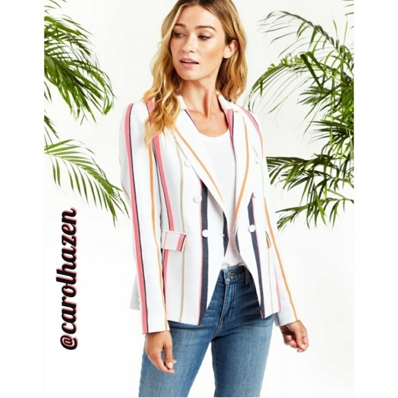 DREW Jackets & Blazers - NEW DREW Tai Blazer Multi Stripe